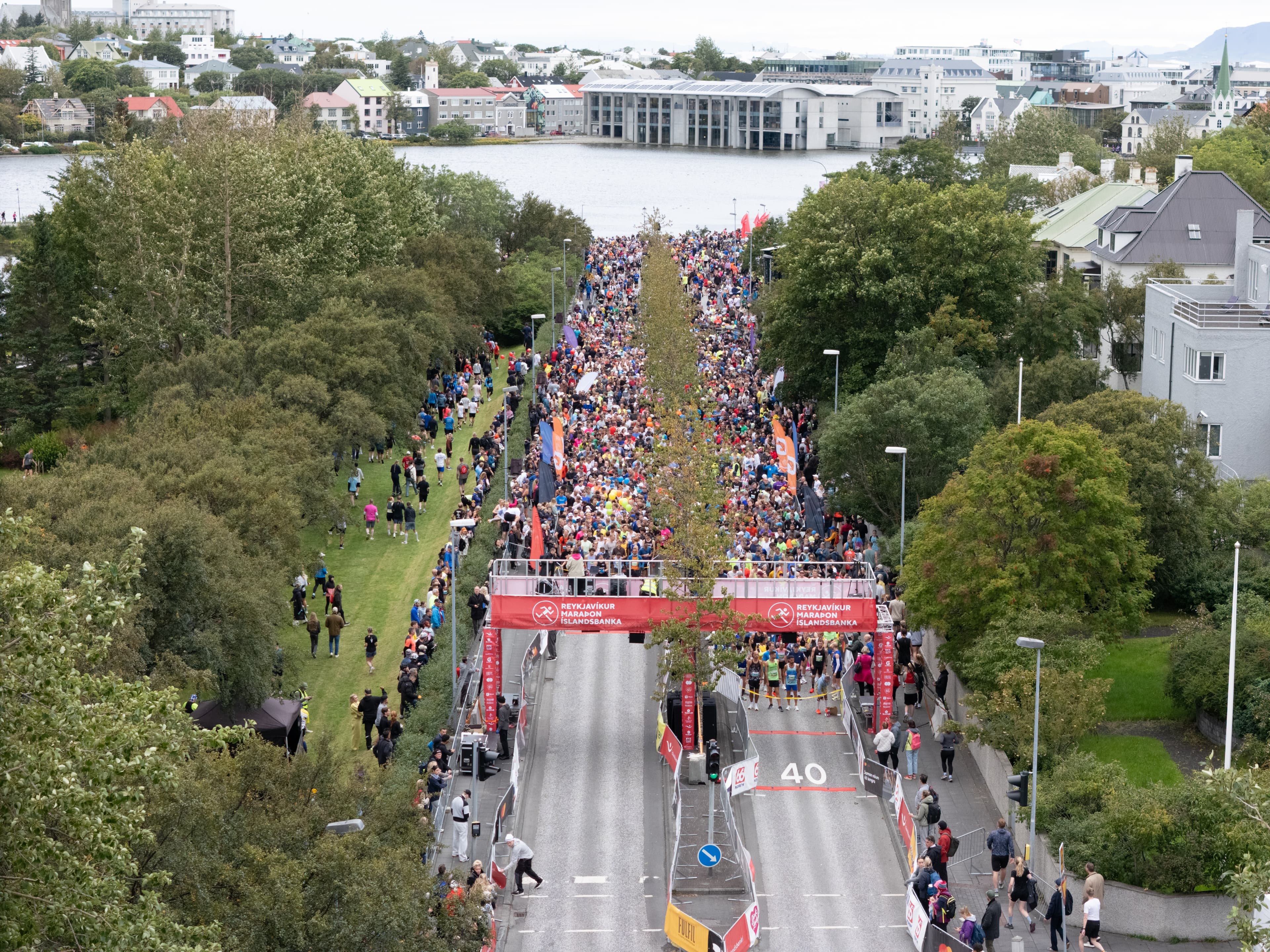 Reykjavíkurmaraþon Íslandsbanka 2026 Viðburðarmynd